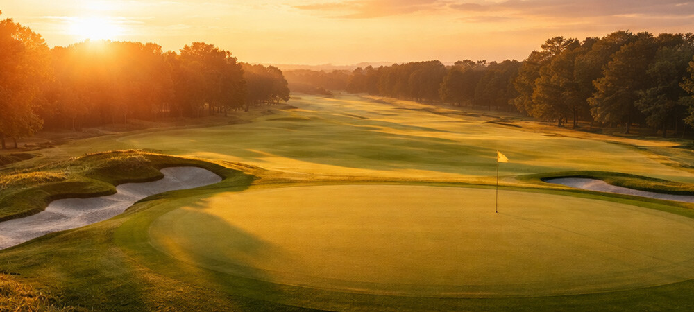 afternoon golf session